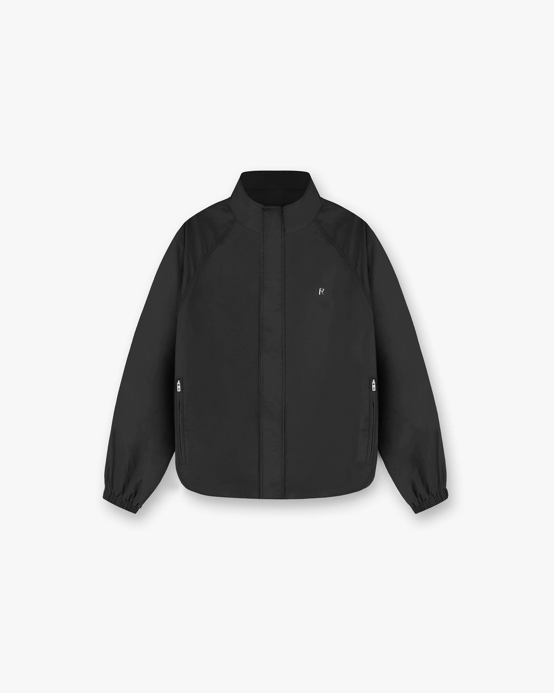 Represent Funnel Neck Jacket Black