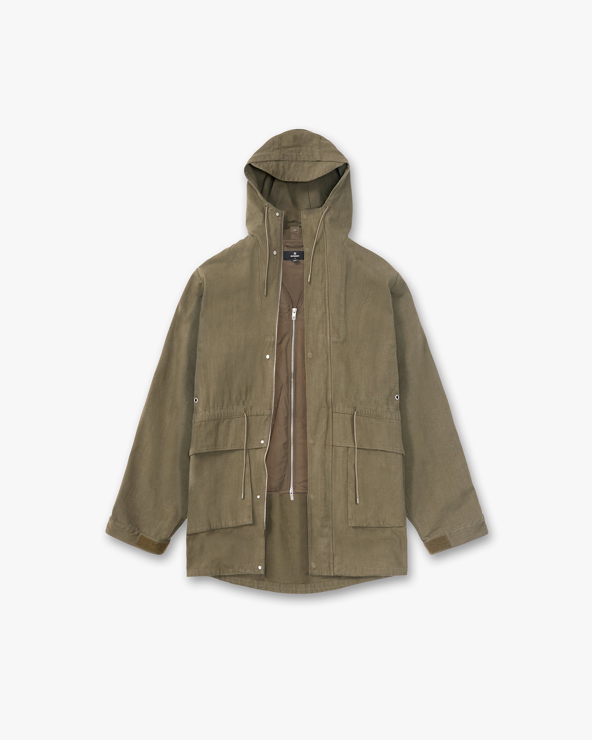 Represent Outlander Parka Olive Night