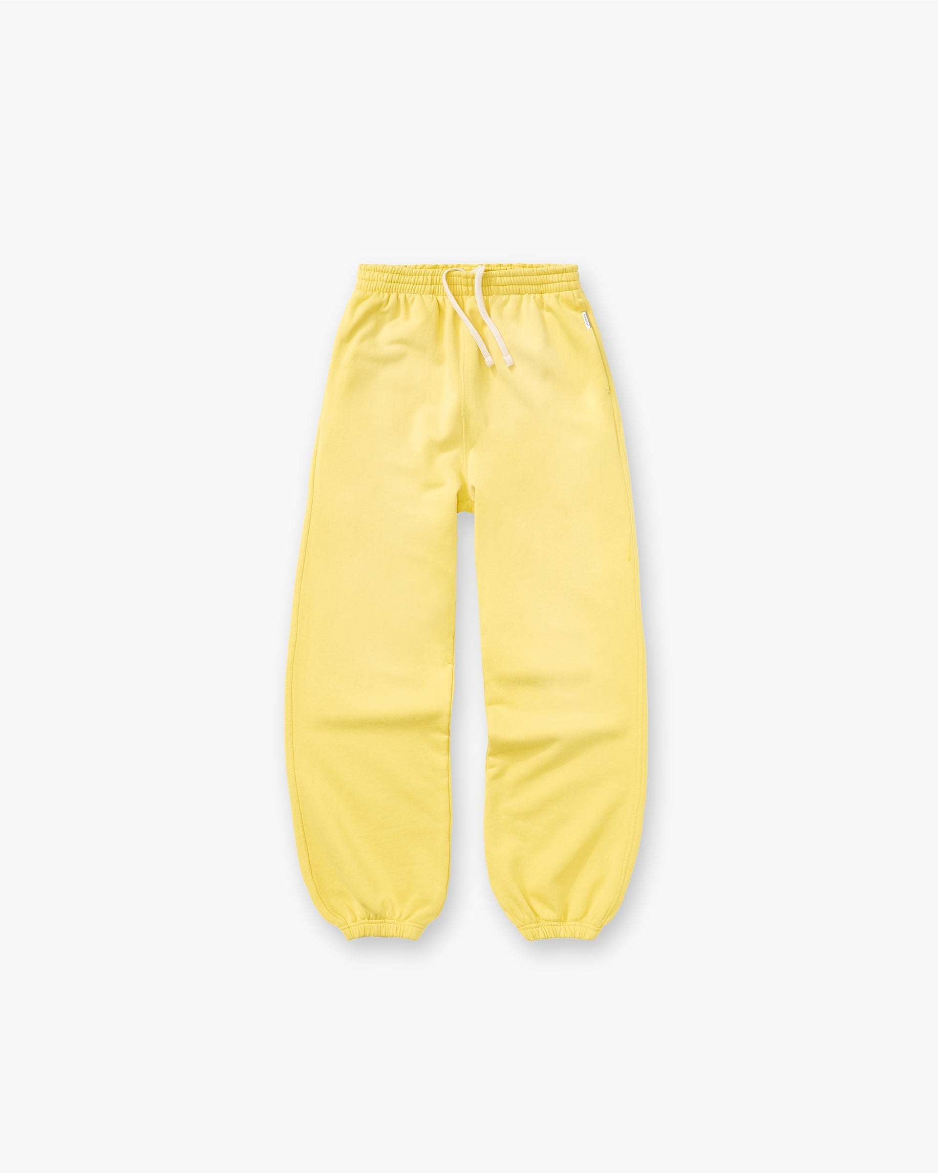Represent Initial Wide Leg Cuffed Sweatpant Canary Yellow
