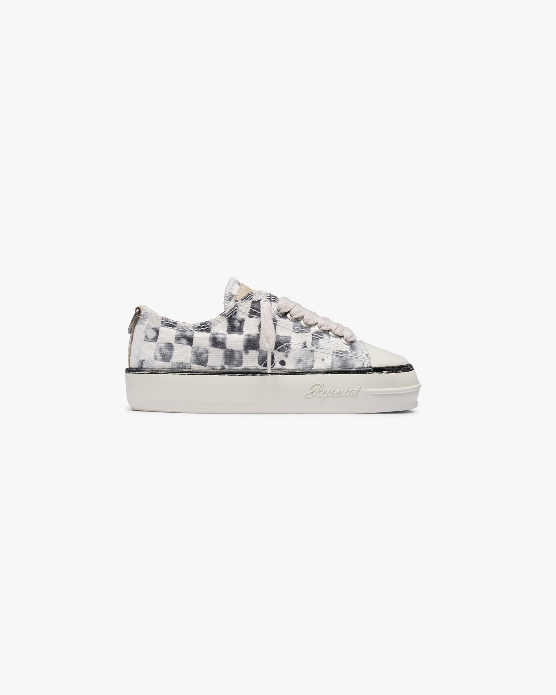 Represent Rep-Cap Flat White Black