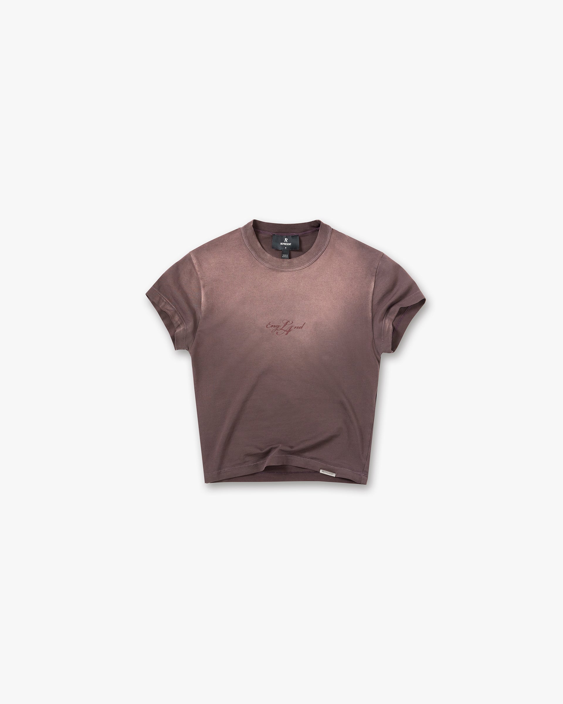 Represent EngLAnd Baby Tee Washed Brown