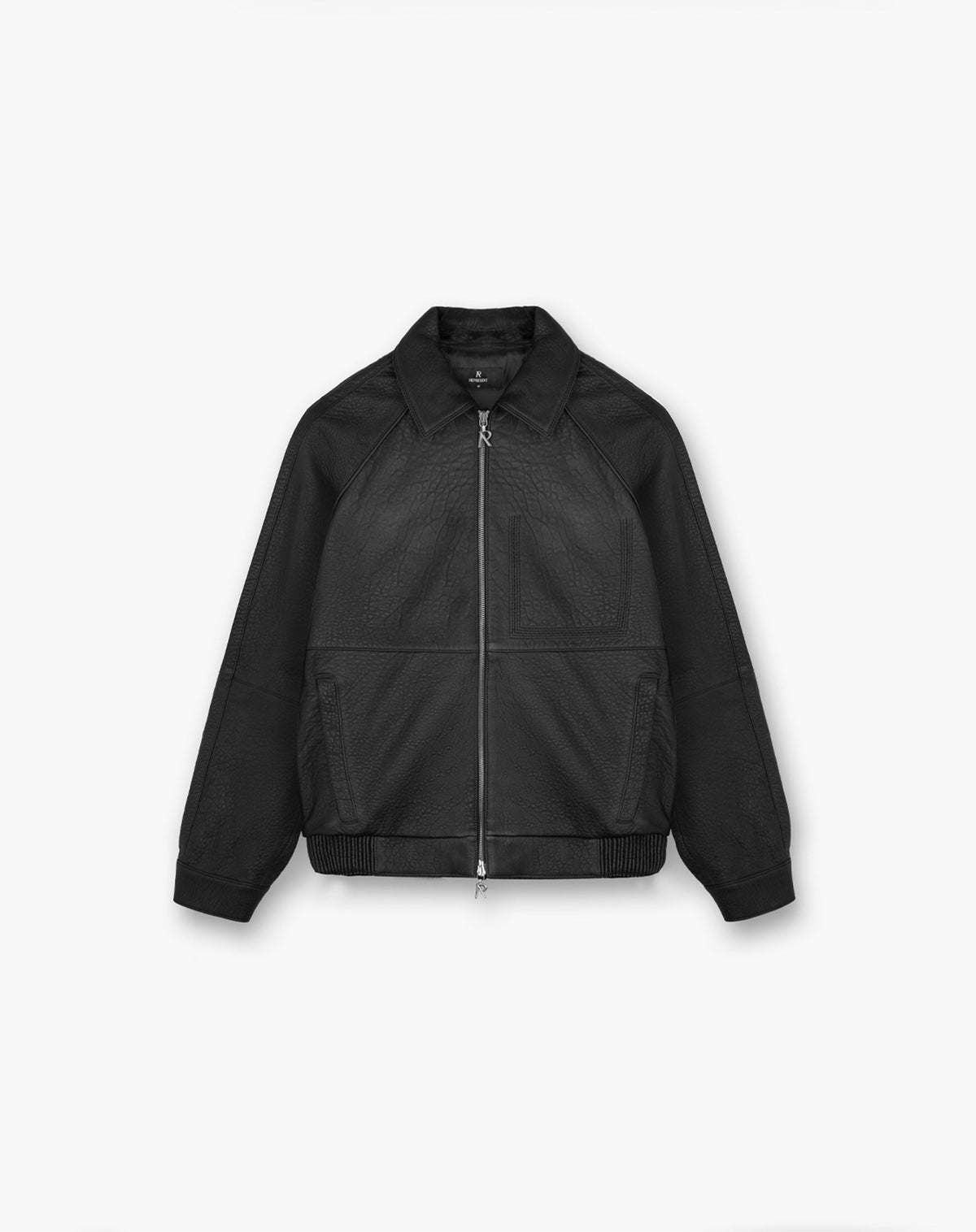 Represent Overdrive Leather Jacket Black