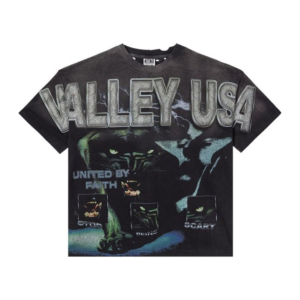 Vale Forever Faith Bling Tee Black – tričko