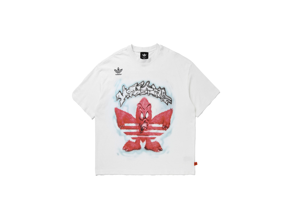 Adidas Originals x Hellstar Graphic Tee White