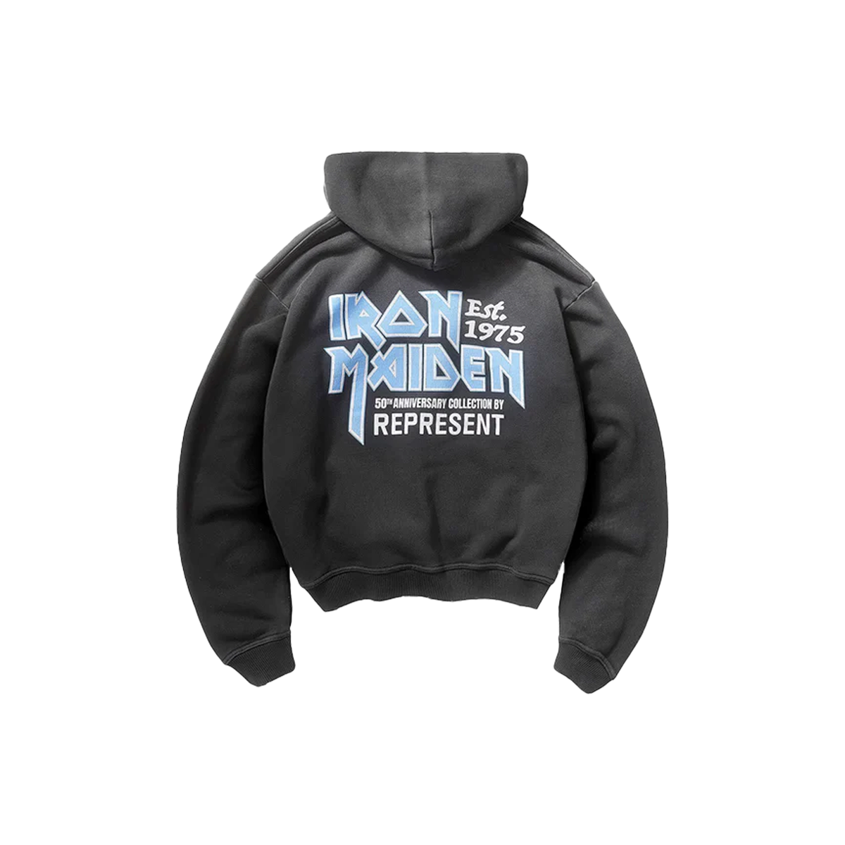 Represent X Iron Maiden Anniversary Zip Through Hoodie-Represent-pikastore.cz