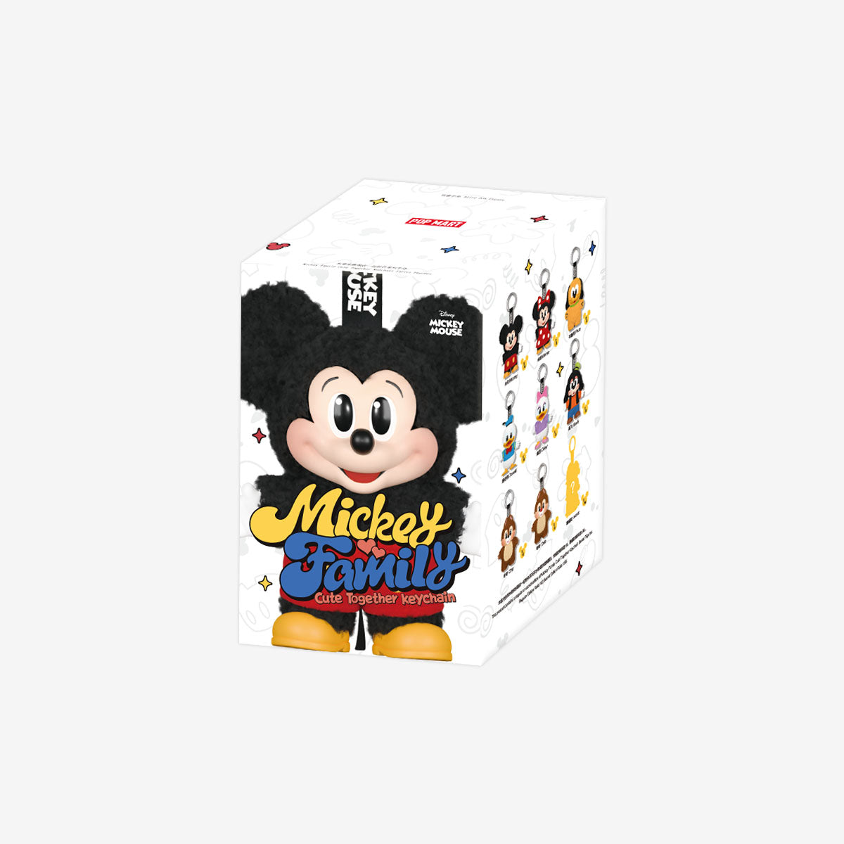 Pop Mart Disney Mickey Family Together Series Plush Keychain Single Blind Box-Pop Mart-pikastore.cz
