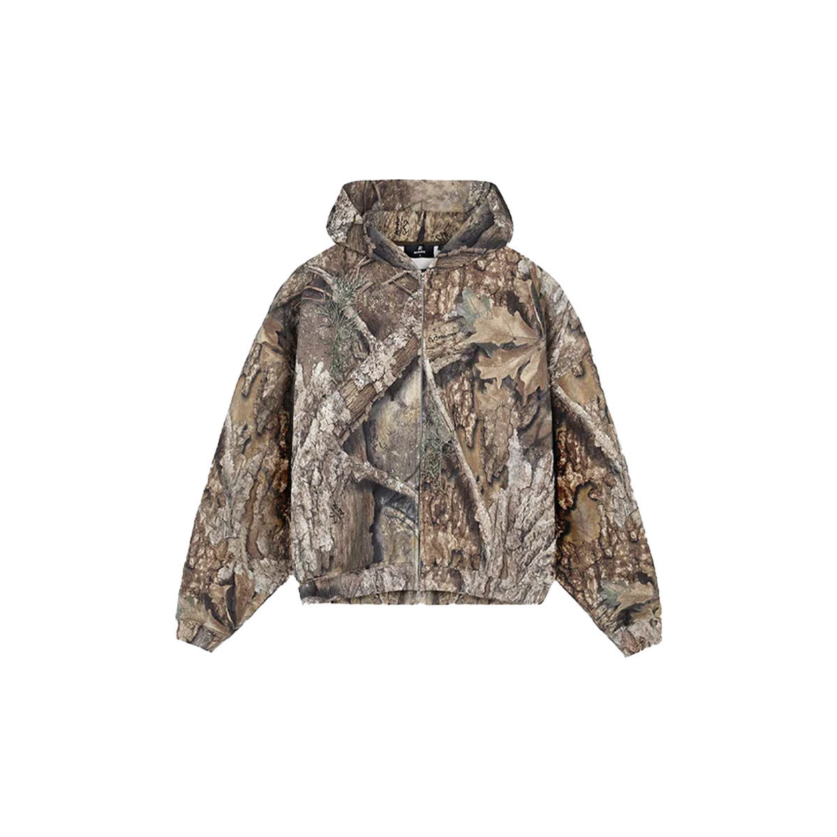 Represent Realtree Zip Up Camo Boxy Hoodie Camo-Represent-pikastore.cz