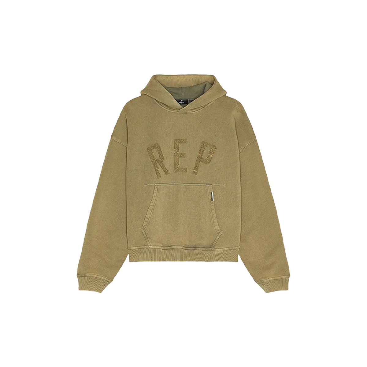 Represent Rep Applique Hoodie Fawn-Represent-pikastore.cz
