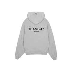 Represent Team 247 Oversized Hoodie Ash Grey