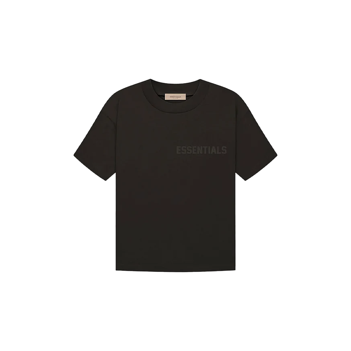 Fear of God Essentials S23 T-Shirt Off Black - PIKASTORE