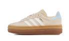 Adidas Gazelle Bold Wonder White Clear Sky (Kids)-sneakers-Adidas-pikastore.cz