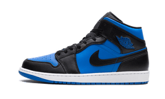 Nike Air Jordan 1 Mid GS Black Royal Blue