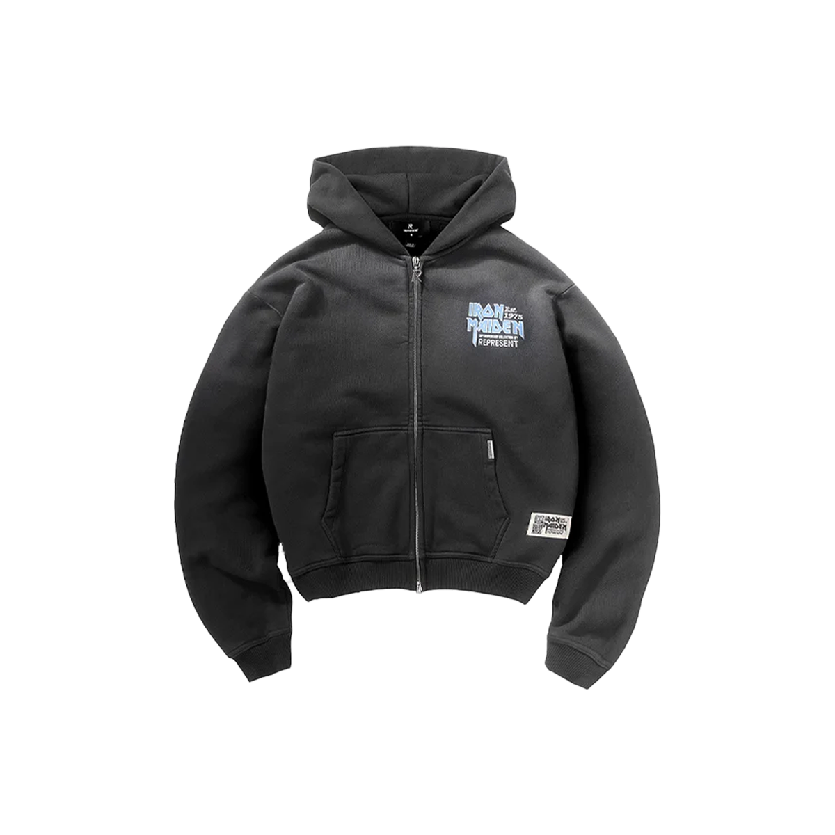 Represent X Iron Maiden Anniversary Zip Through Hoodie-Represent-pikastore.cz