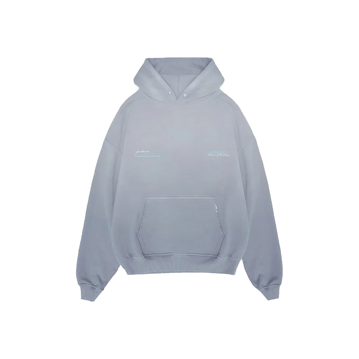 Represent Patron Of The Club Hoodie Washed Grey