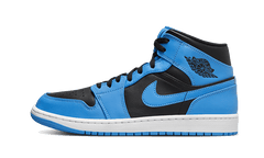 Nike Air Jordan 1 Mid University Blue Black