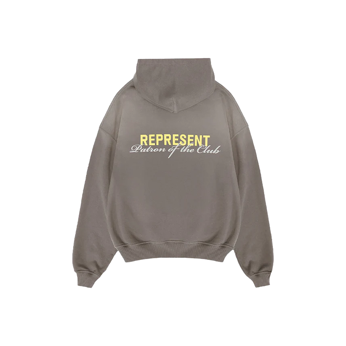 Represent Patron Of The Club Hoodie Washed Olive-Represent-pikastore.cz