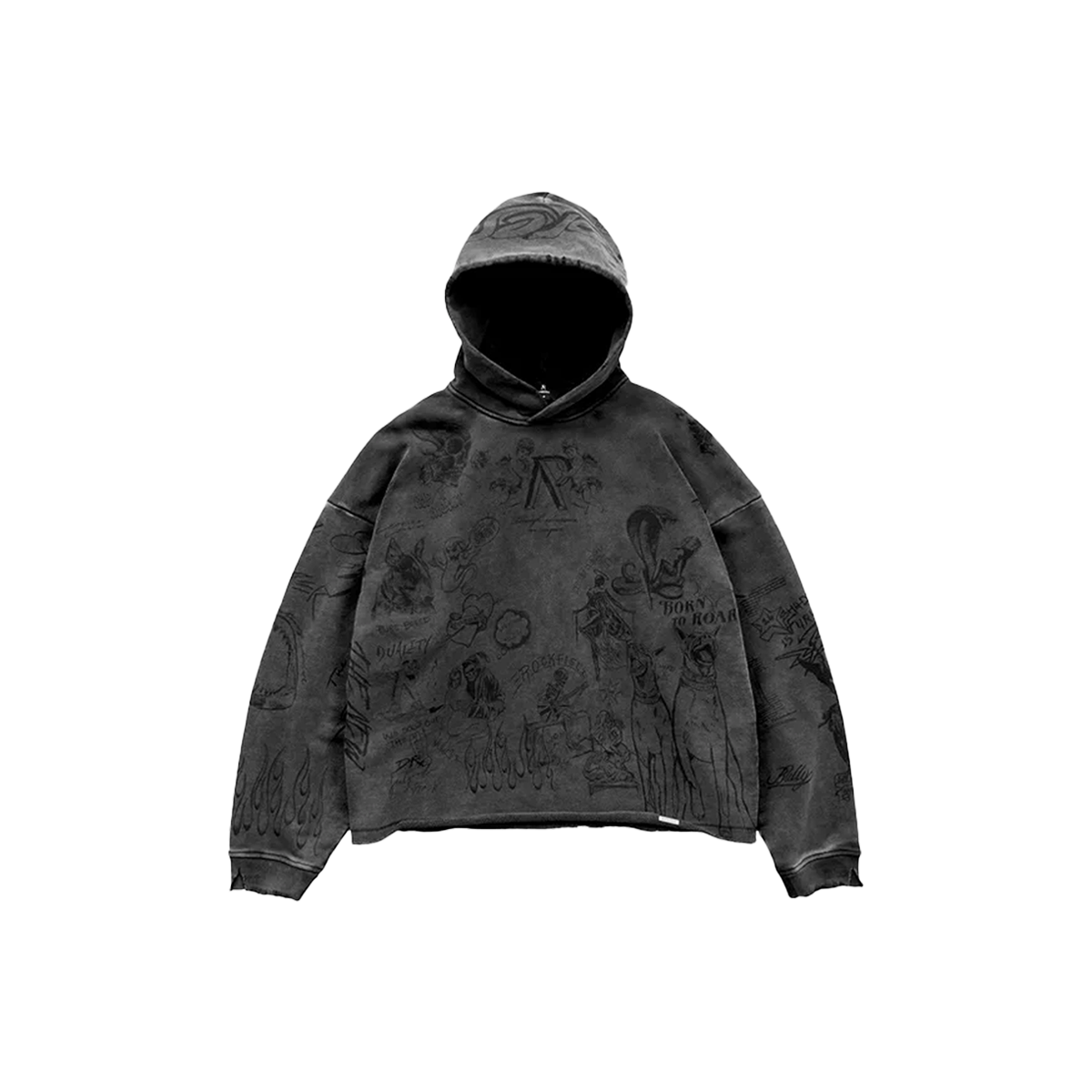 Represent Legacy Hoodie Vintage Grey