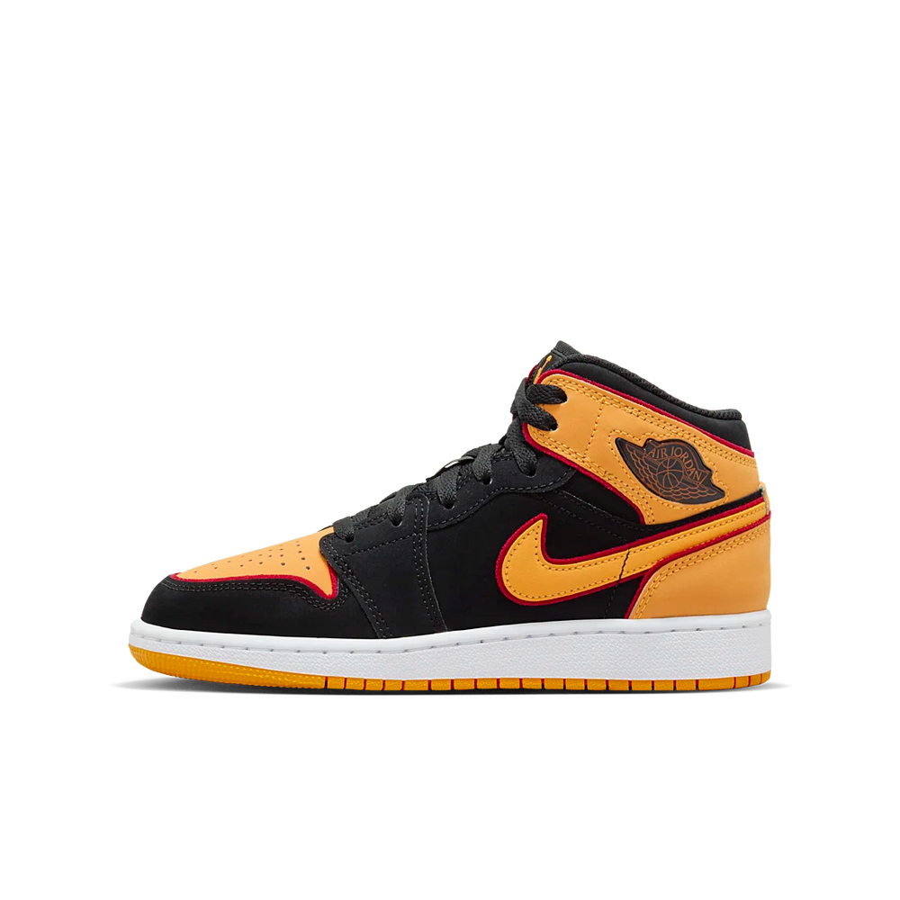 Nike Air Jordan 1 Mid SE GS Vivid Orange-Air Jordan-pikastore.cz
