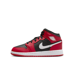 Nike Air Jordan 1 Mid Gym Red Black (Women's)