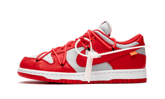 Nike Off-White x Dunk Low University Red