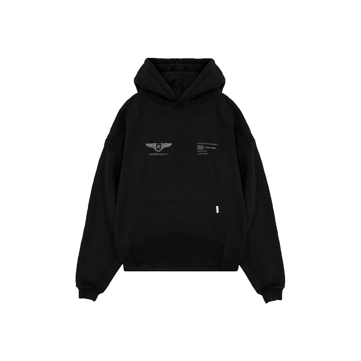 Represent Team Rep Hoodie Black-Represent-pikastore.cz