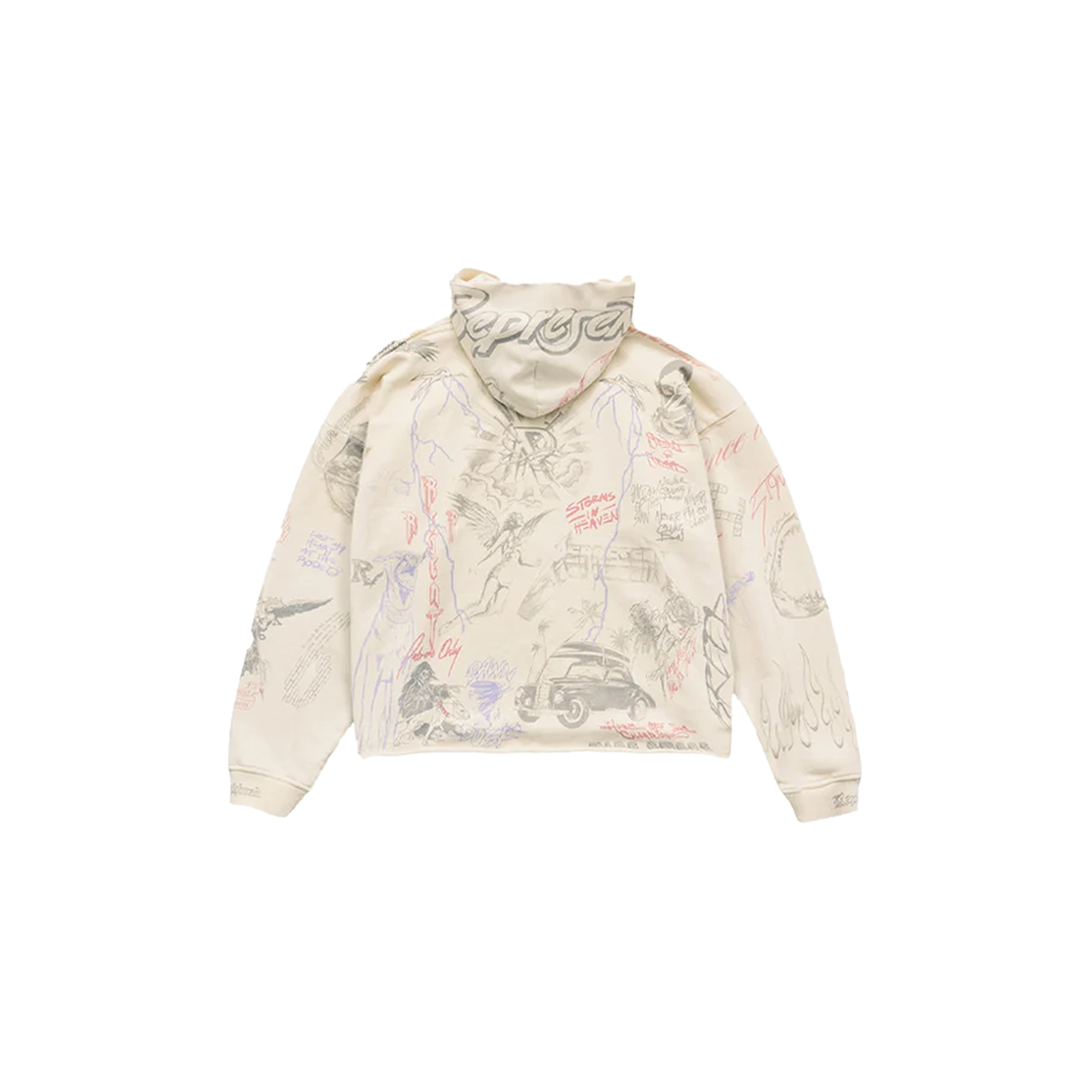 Represent Legacy Hoodie Buttercream