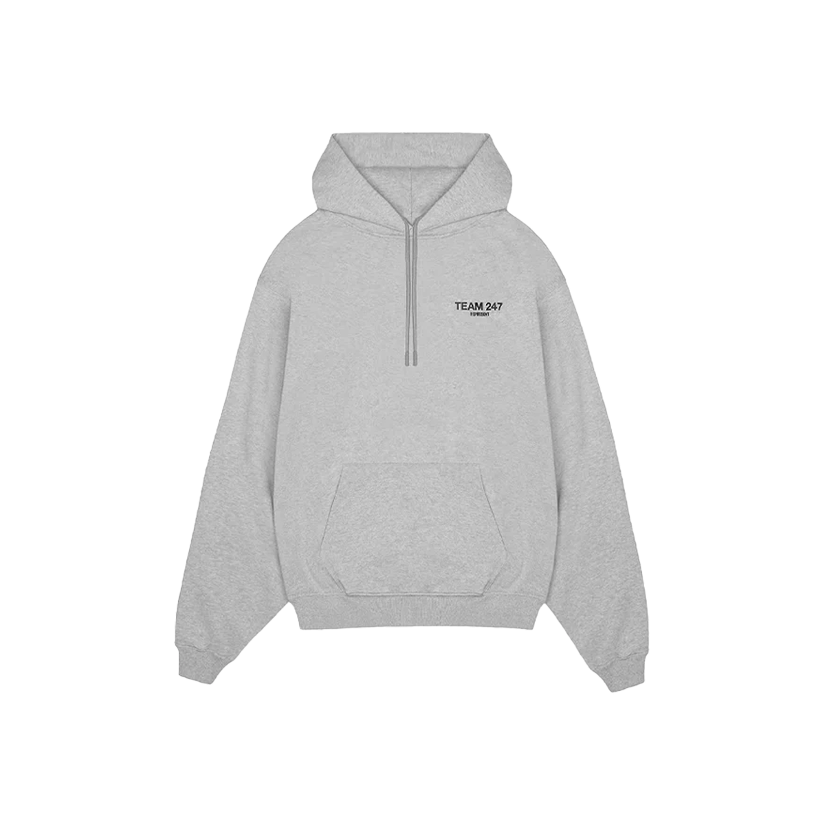 Represent Team 247 Oversized Hoodie Ash Grey-Represent-pikastore.cz