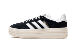 Adidas Gazelle Bold Core Black White (Women's)