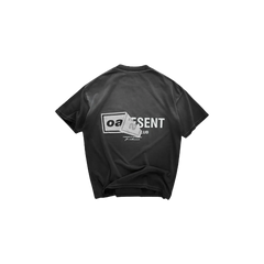 Represent X Oasis Owners Club T-Shirt Stained Black