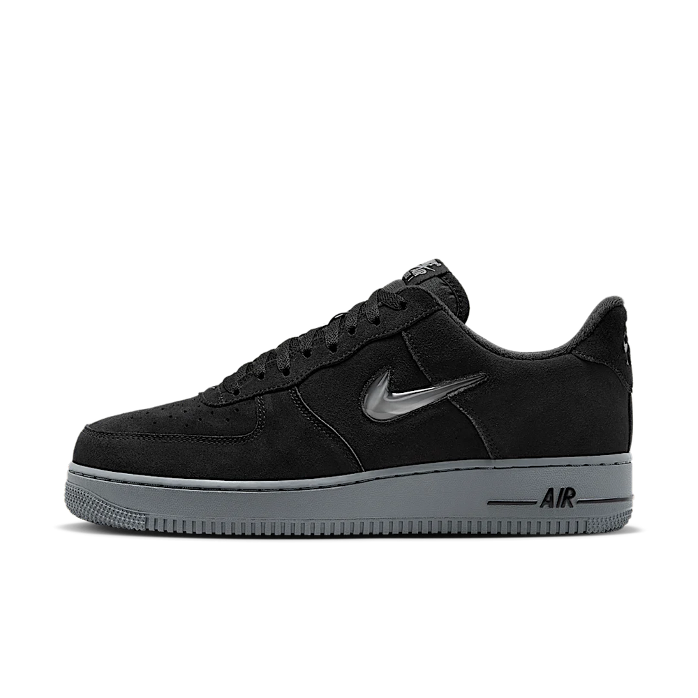 Nike Air Force 1 Low Jewel Black Suede-Nike-pikastore.cz