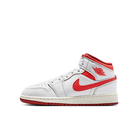 Nike Air Jordan 1 Mid SE GS White Dune Red-Air Jordan-pikastore.cz