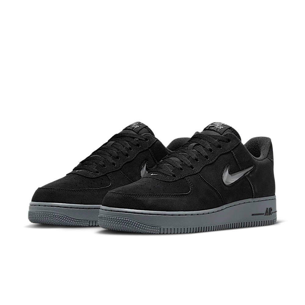 Nike Air Force 1 Low Jewel Black Suede-Nike-pikastore.cz