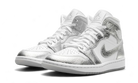 Nike Air Jordan 1 Mid SE Metallic Silver-Air Jordan-pikastore.cz