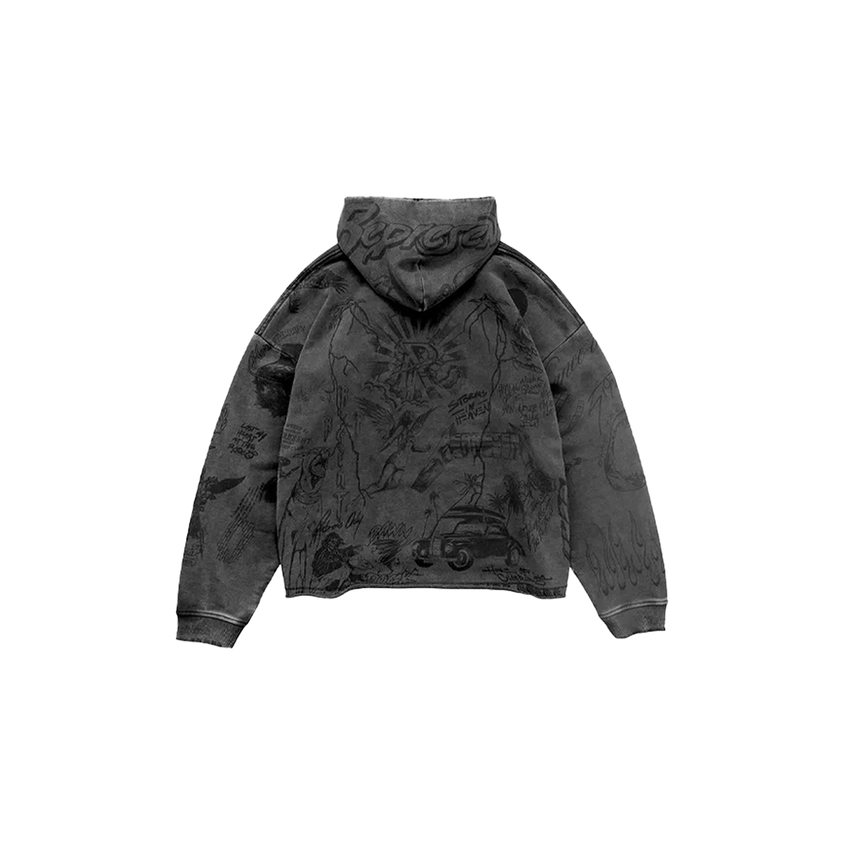 Represent Legacy Hoodie Vintage Grey