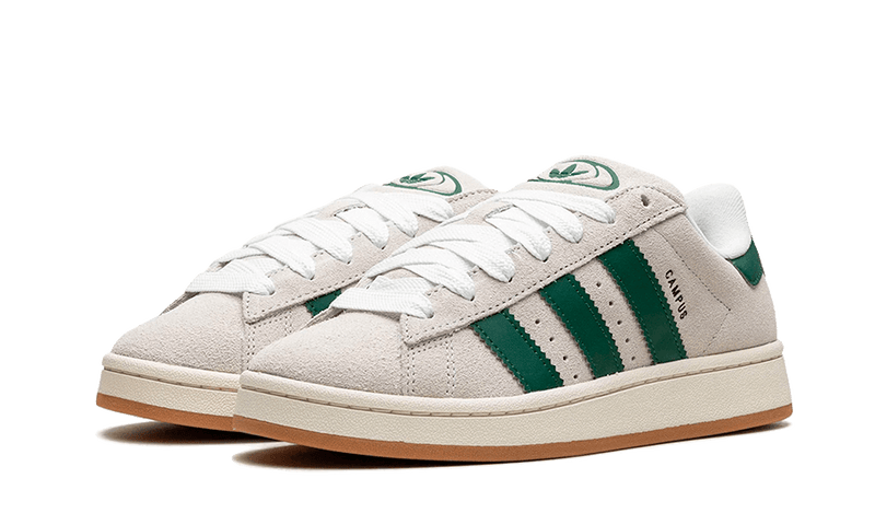 Adidas Campus 00s Crystal White Dark Green (Women's)-sneakers-Adidas-pikastore.cz