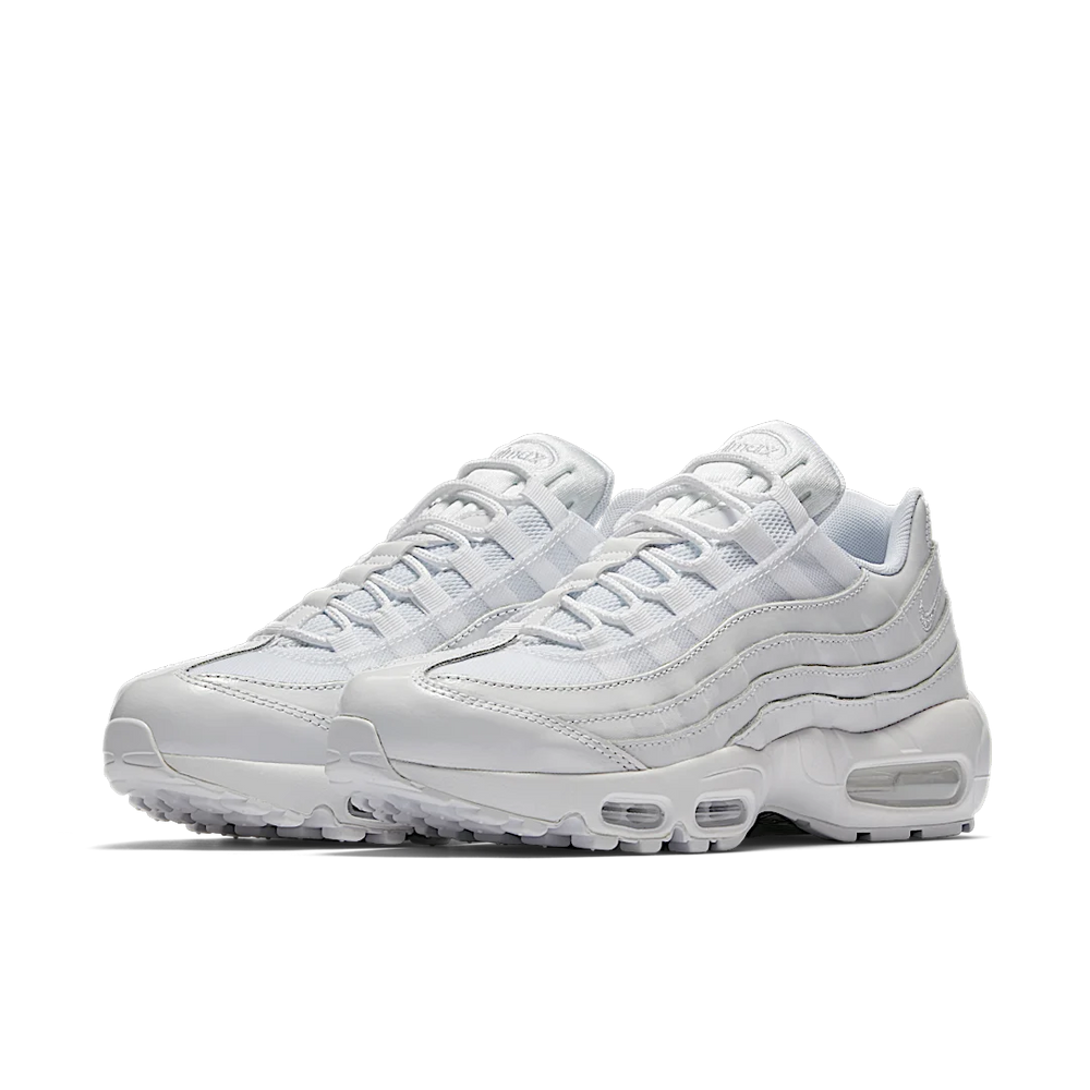 Nike Air Max 95 Recraft GS Triple White-Nike-pikastore.cz