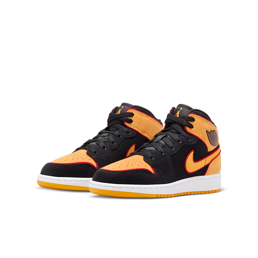 Nike Air Jordan 1 Mid SE GS Vivid Orange-Air Jordan-pikastore.cz