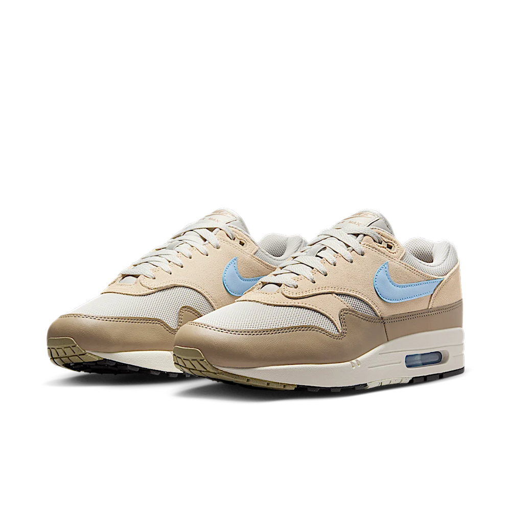 Nike Air Max 1 Essential Light Bone Psychic Blue-Nike-pikastore.cz