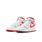 Nike Air Jordan 1 Mid SE GS White Dune Red-Air Jordan-pikastore.cz