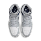 Nike Air Jordan 1 Mid GS Wolf Grey Midnight Navy-Air Jordan-pikastore.cz
