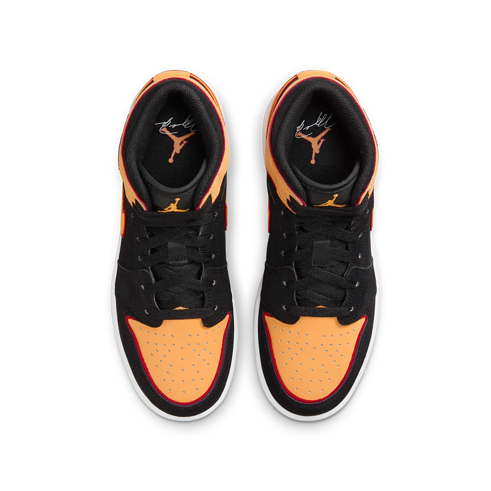Nike Air Jordan 1 Mid SE GS Vivid Orange-Air Jordan-pikastore.cz