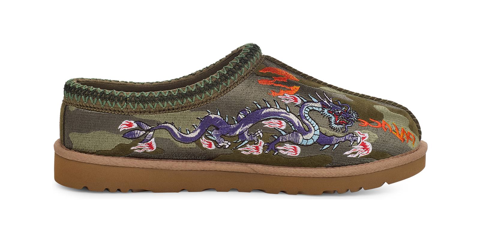 UGG Tasman Slipper Palace Burnt Olive Camo-UGG-pikastore.cz