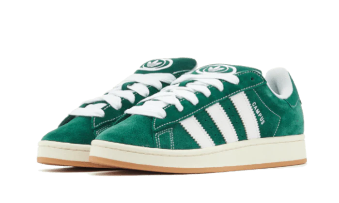 Adidas Campus 00s Dark Green Cloud White-sneakers-Adidas-pikastore.cz