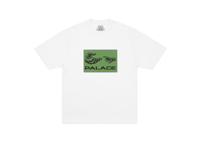 Palace Top Up T-Shirt White-Palace-pikastore.cz