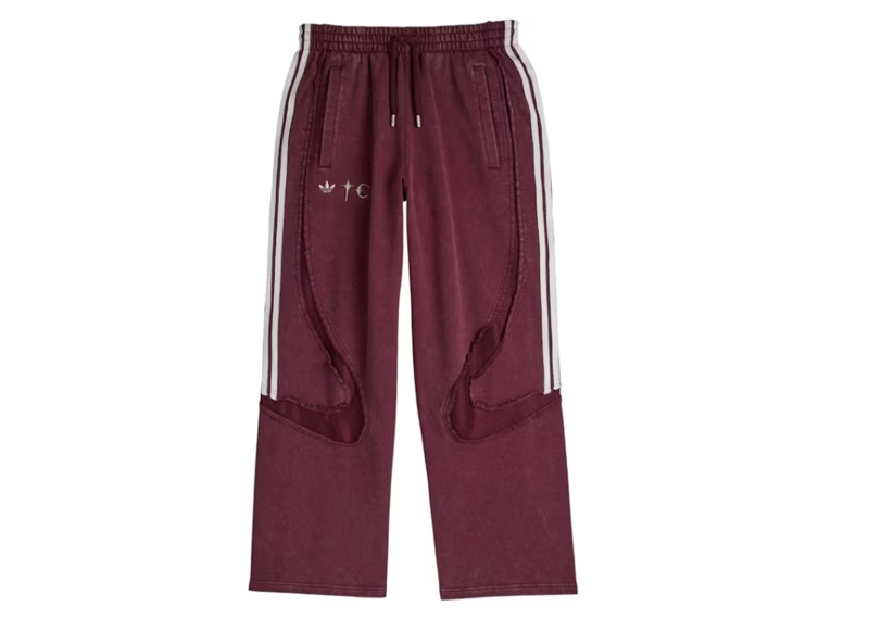 adidas x Thug Club Teamgeist Sweatpants Maroon