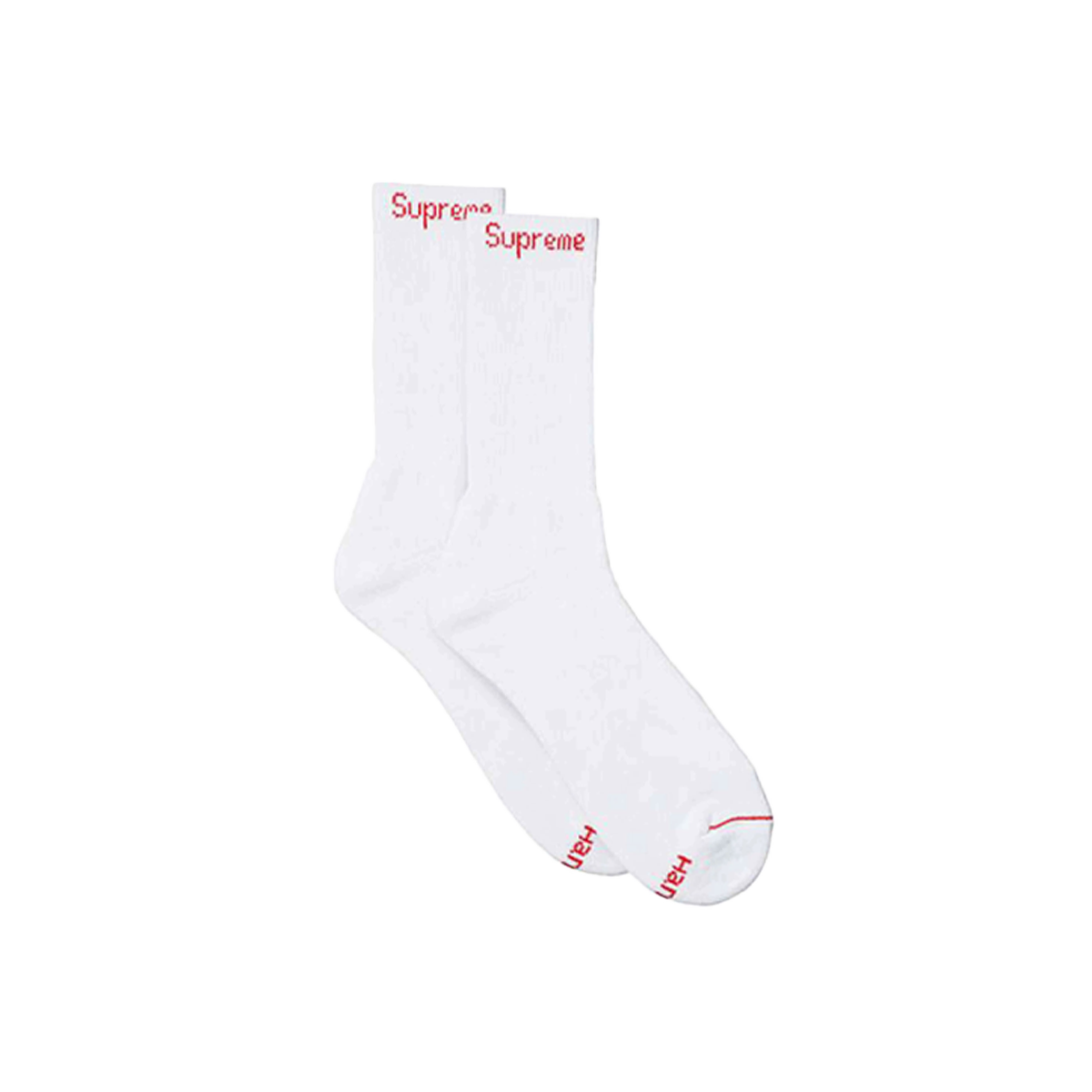 Supreme Socks White 1pc