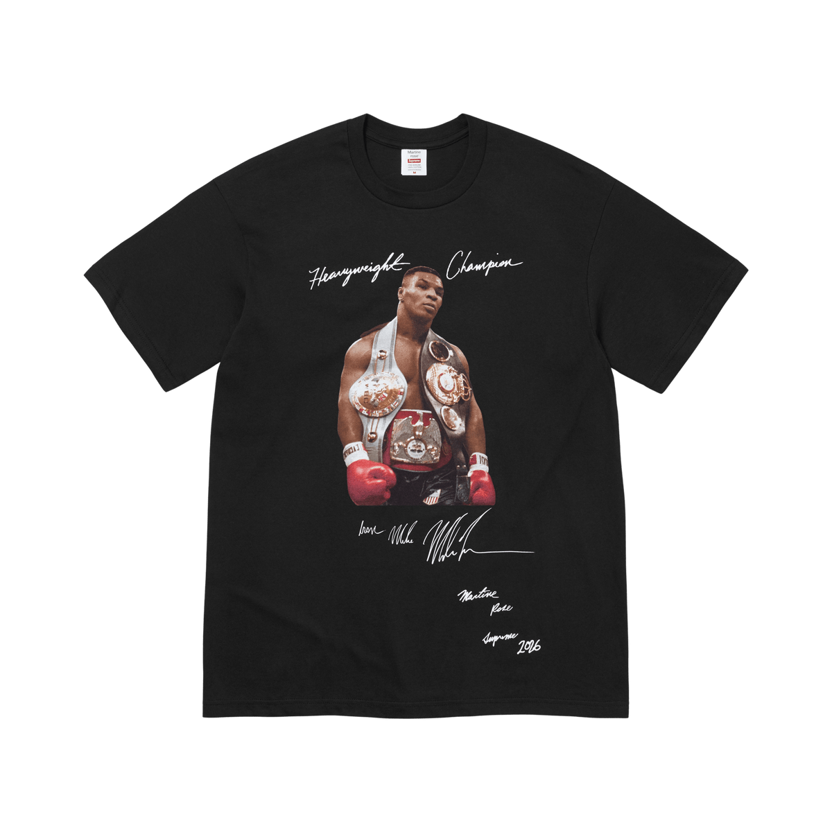Supreme x Martine Rose Champion Tee Black – T-Shirt