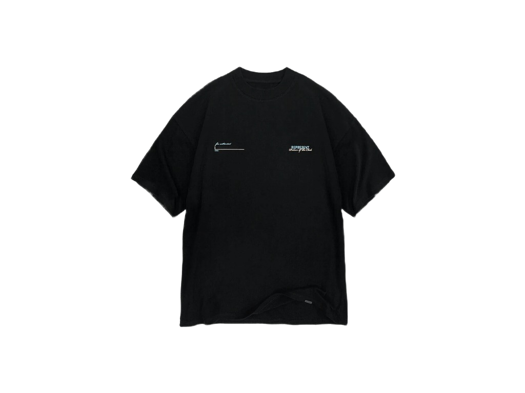 Represent Patron Of The Club T-Shirt Black-Represent-pikastore.cz