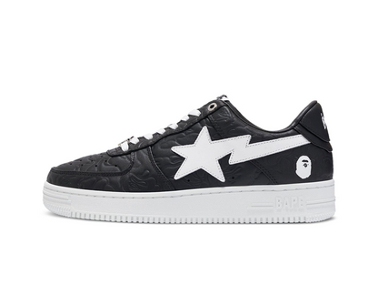 Wmns Bapesta #3 Line Camo Black