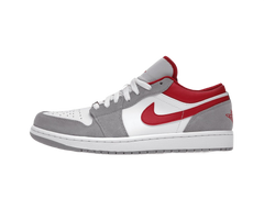 Jordan 1 Low SE Light Smoke Gray Gym Red